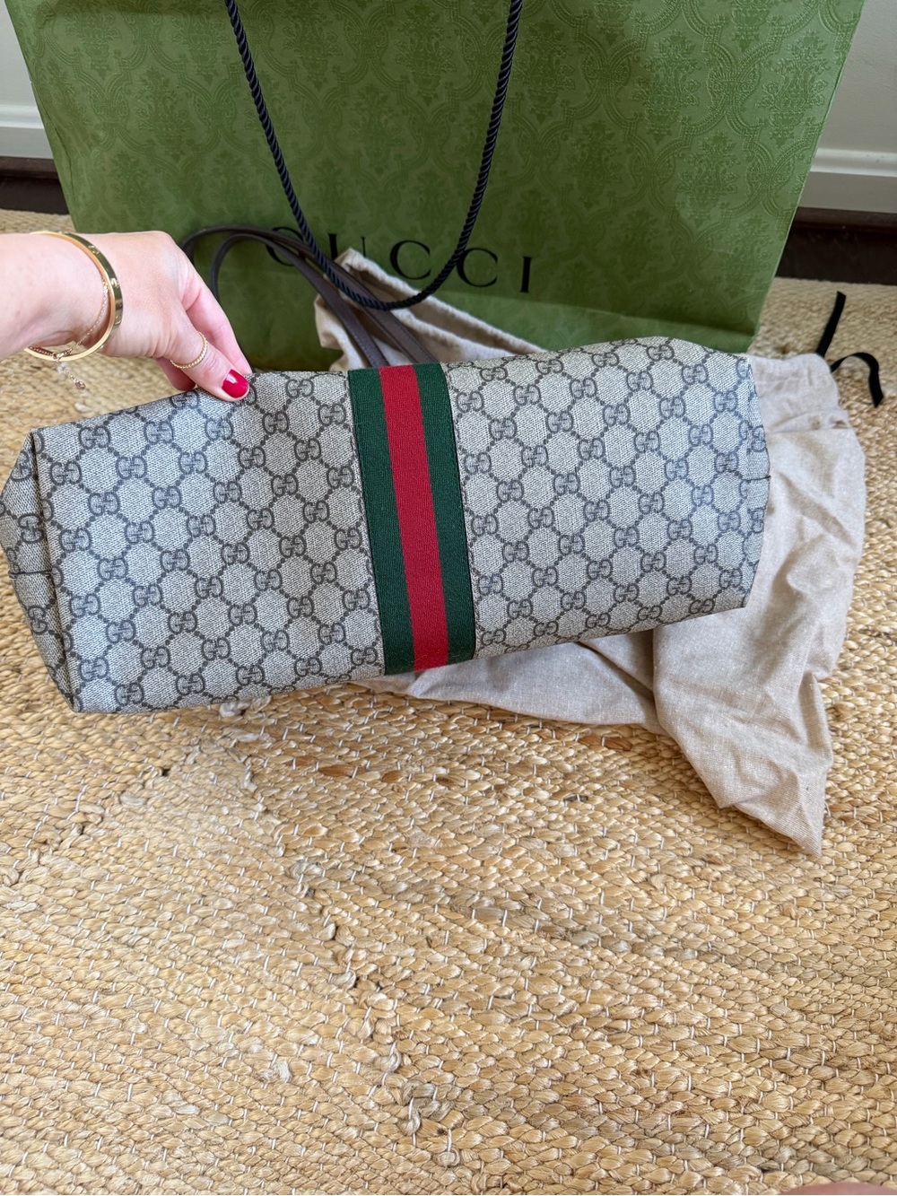 Gucci Ophidia Tote Bag - Picture 2 of 4